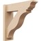 Ekena Millwork 5 1/2-in W x 18-in D x 18-in H Funston Trad Rough Cedar Woodgrain TimberThane Outlooker, Primed Tan OUTUR055X18X18FST04RCPR - alternate 1